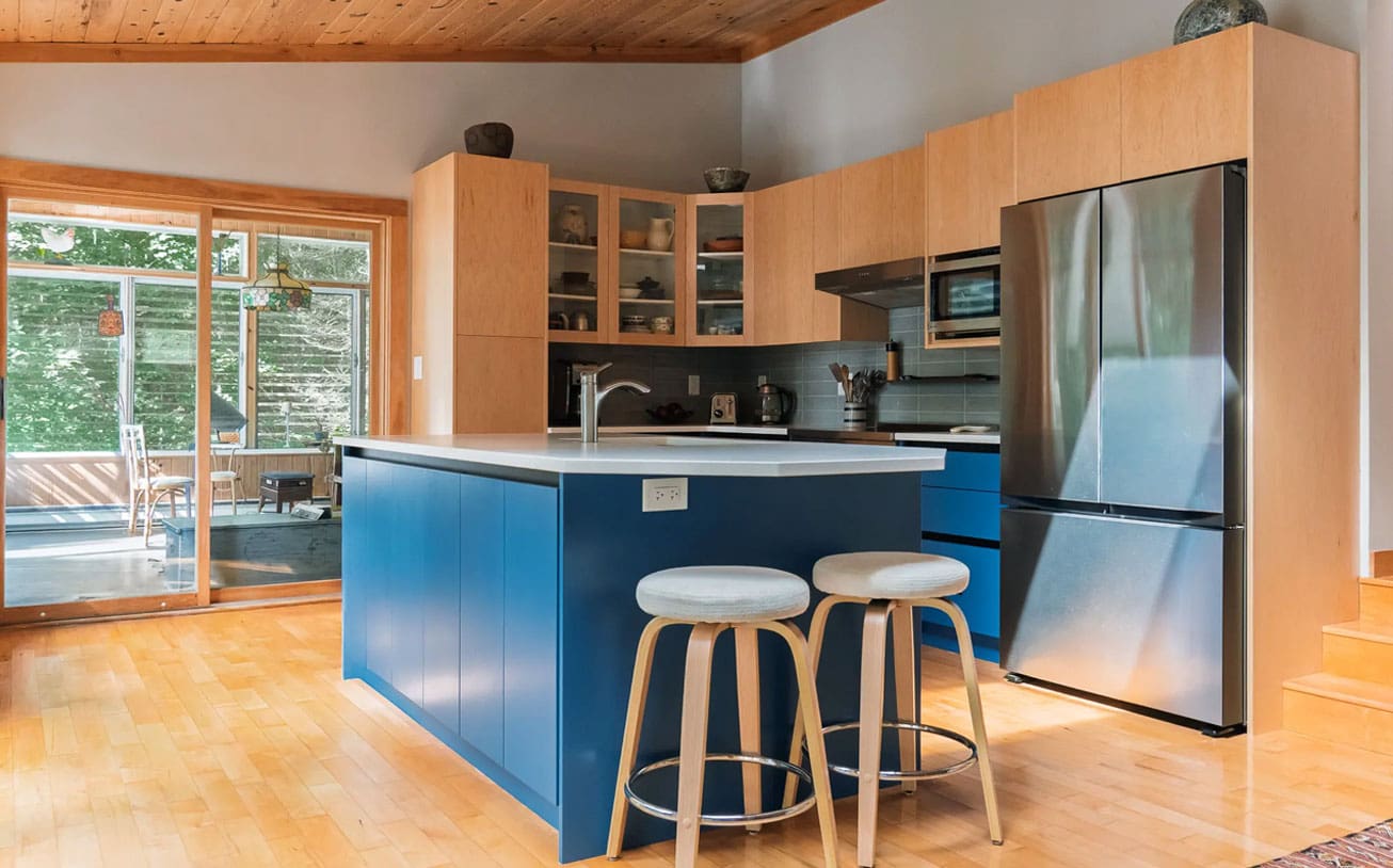 Kitchen renovation after